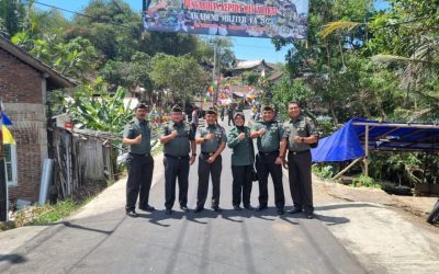 KAPRODI NIKSINHAN MENGHADIRI ACARA PENUTUPAN KEGIATAN PENGABDIAN KEPADA MASYARAKAT INSTITUSI AKADEMI MILITER TA 2023
