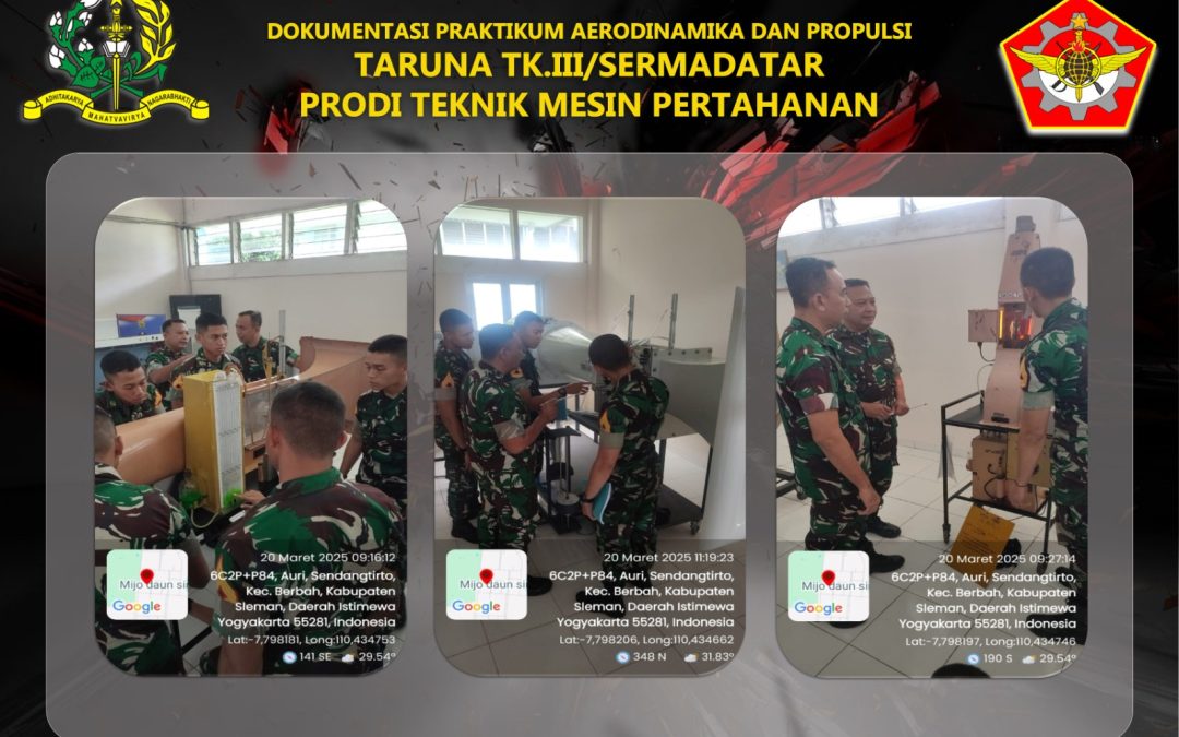 PRAKTIKUM AERODINAMIKA TK III/SERMADATAR 2025