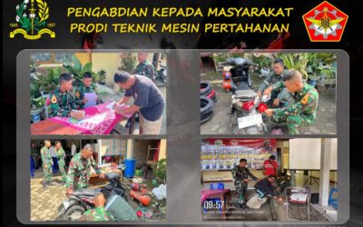 PENGABDIAN KEPADA MASYARAKAT PRODI TEKNIK MESIN PERTAHANAN KORPRODI AKMIL